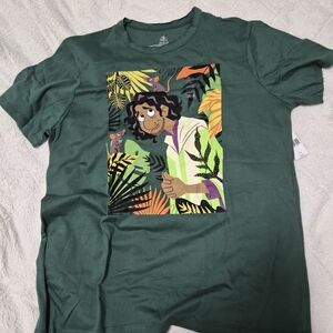 Disney Green Jungle Graphic Tee Bruno From ENCANTO